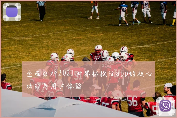 全面分析2021世界杯投注app的核心功能与用户体验
