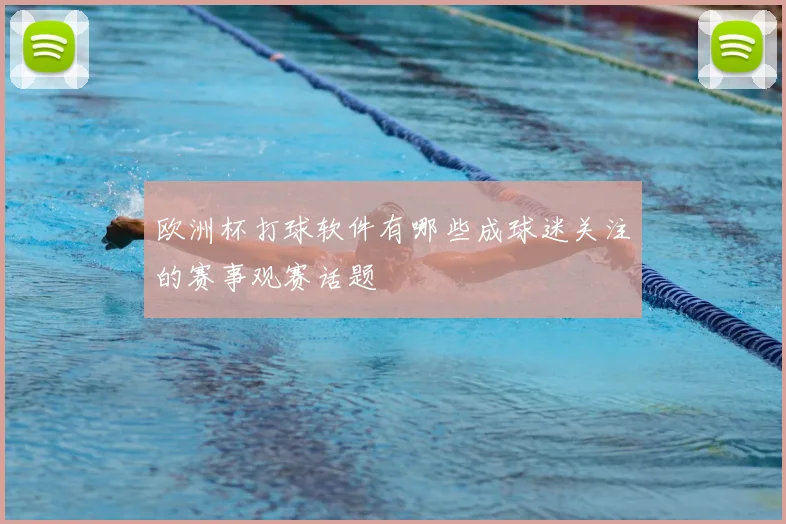 欧洲杯打球软件有哪些成球迷关注的赛事观赛话题