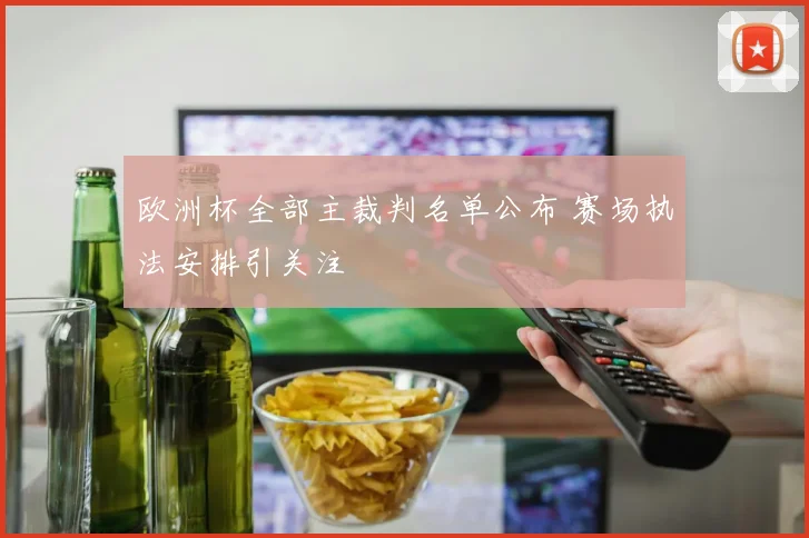 欧洲杯全部主裁判名单公布 赛场执法安排引关注